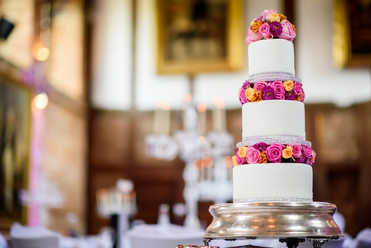Hatfield house wedding cake
