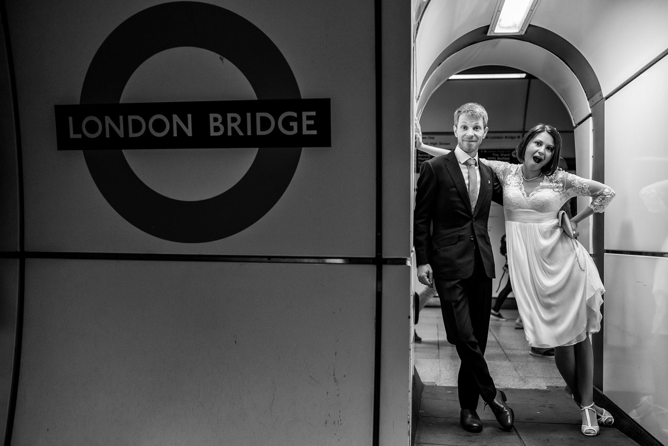 London bridge wedding photographer