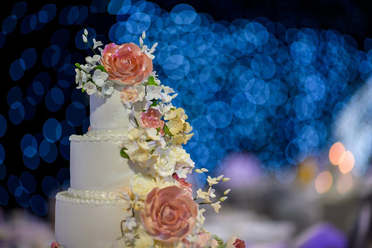 Newland manor wedding cake