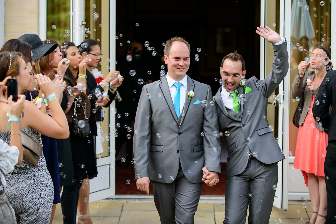 Sopwell house wedding photographer gay marriage