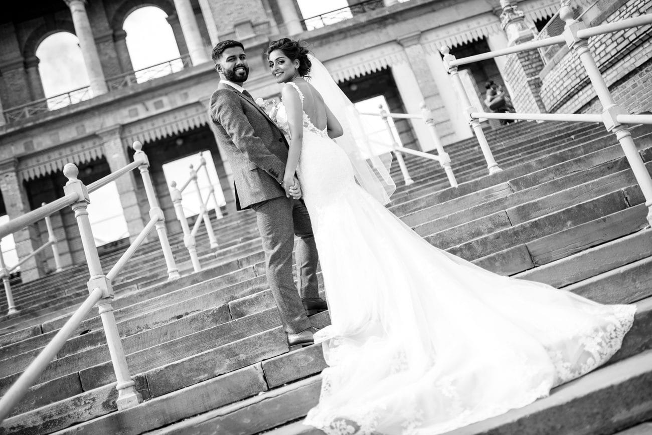Alexandra palace wedding photography